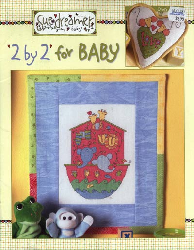 2 By 2 For Baby Cross Stitch Leaflet