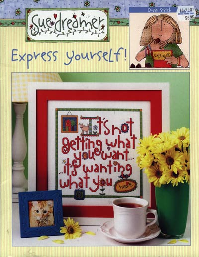Express Yourself! Cross Stitch Leaflet