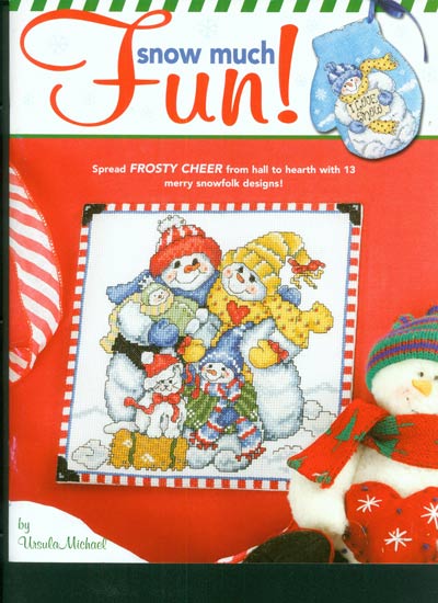 Snow Much Fun! Cross Stitch Leaflet