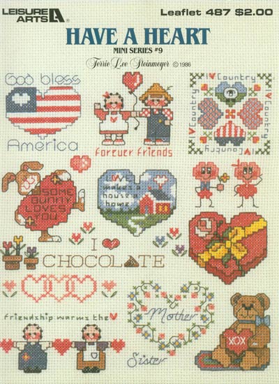 Have A Heart - Mini Series  9 Cross Stitch Leaflet