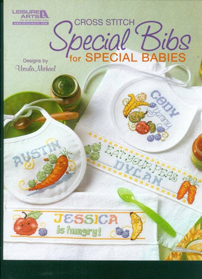 Special Bibs for Special Babies Cross Stitch Leaflet