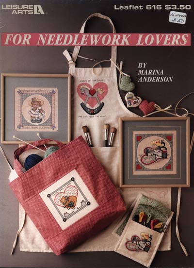 For Needlework Lovers Cross Stitch Leaflet