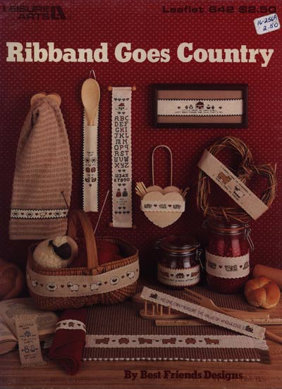 Ribband Goes Country Cross Stitch Leaflet