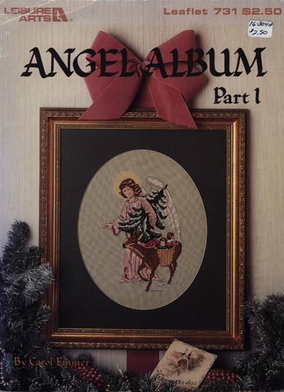 Angel Album Part 1 Cross Stitch Leaflet