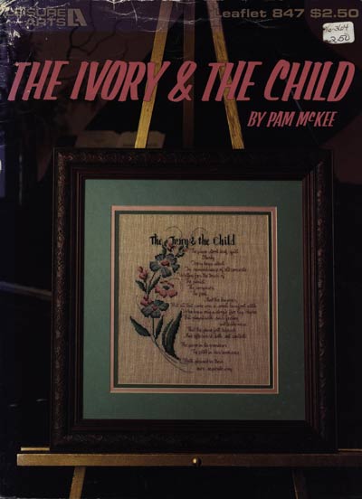 The Ivory And The Child Cross Stitch Leaflet