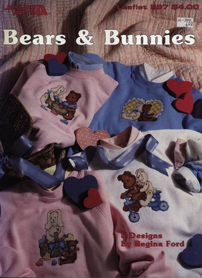 Bears and Bunnies Cross Stitch Leaflet
