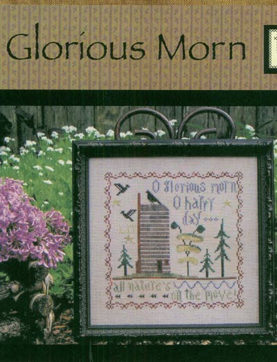 O Glorious Morn Cross Stitch Leaflet