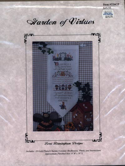 Garden of Virtues Cross Stitch Leaflet