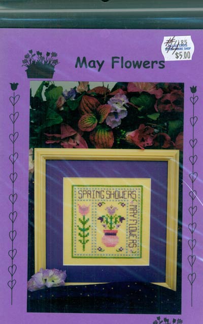 May Flowers Cross Stitch Leaflet