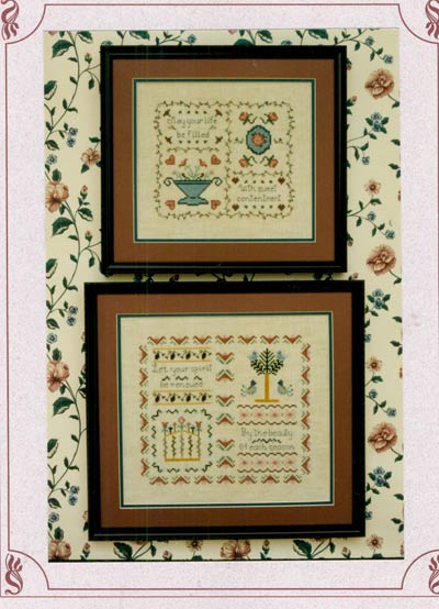 Samplers To Share Cross Stitch Leaflet
