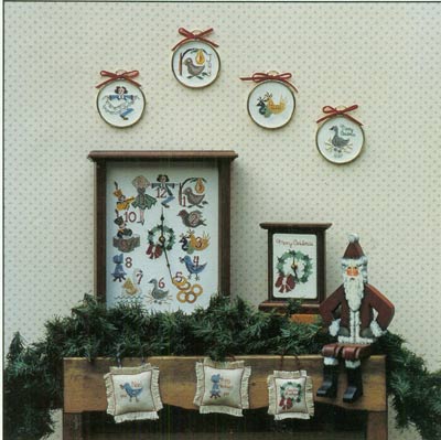 In Time For Christmas Cross Stitch Leaflet