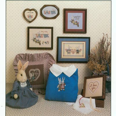 Love Those Bunnies Cross Stitch Leaflet