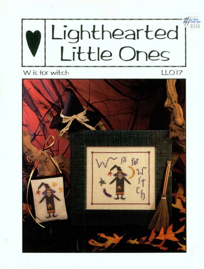 W is for Witch Cross Stitch Leaflet
