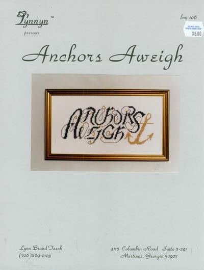 Anchors Aweigh Cross Stitch Leaflet