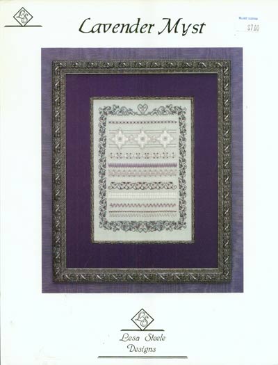 Lavender Myst Cross Stitch Leaflet