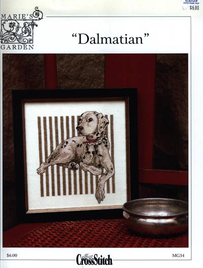 Dalmation Cross Stitch Leaflet