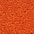 Seed Beads: 02061 Crayon Dark Orange Cross Stitch Beads