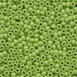 Seed Beads: 02066 Crayon Yellow Green Cross Stitch Beads