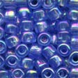 Glass Pebble Beads: 05168 Sapphire Cross Stitch Beads