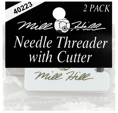 Mill Hill Needle Threader with Cutter Cross Stitch Notions