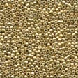 Petite Glass Beads: 40557 Gold Cross Stitch Beads