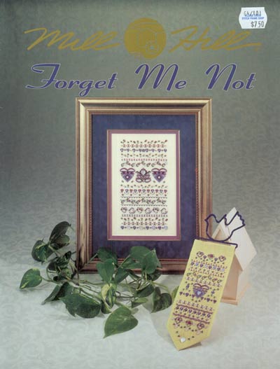 Forget Me Not Cross Stitch Leaflet