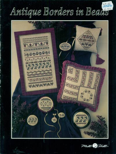 Antique Borders in Beads Cross Stitch Leaflet