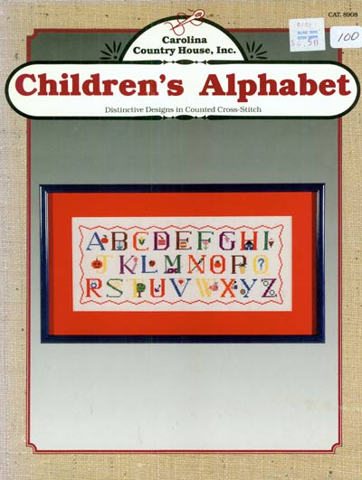 Children's Alphabet Cross Stitch Leaflet