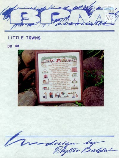 Little Towns Cross Stitch Leaflet
