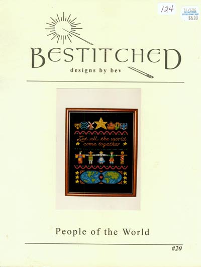 People of the World Cross Stitch Leaflet