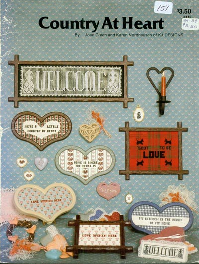 Country At Heart Cross Stitch Leaflet
