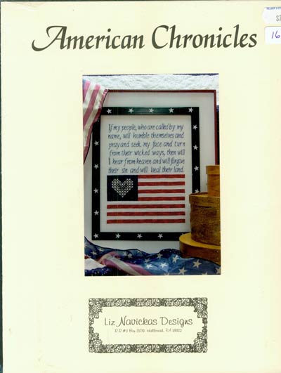 American Chronicles Cross Stitch Leaflet