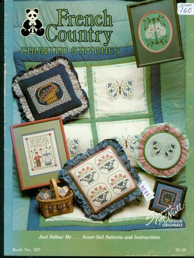 French Country Cross Stitch Leaflet