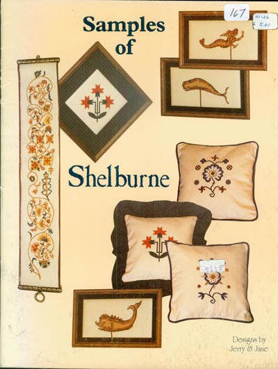 Samples of Shelburne Cross Stitch Leaflet