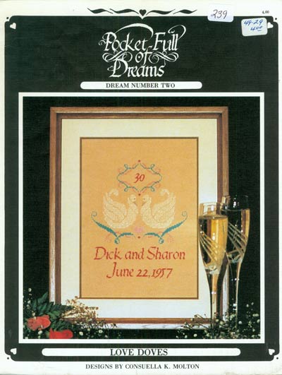 Love Doves - Dream Number Two Cross Stitch Leaflet