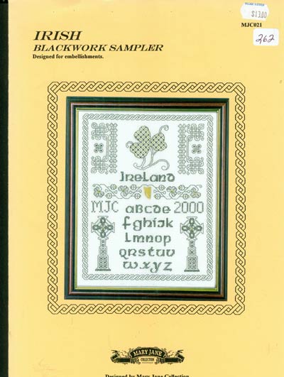 Irish Cross Stitch Leaflet