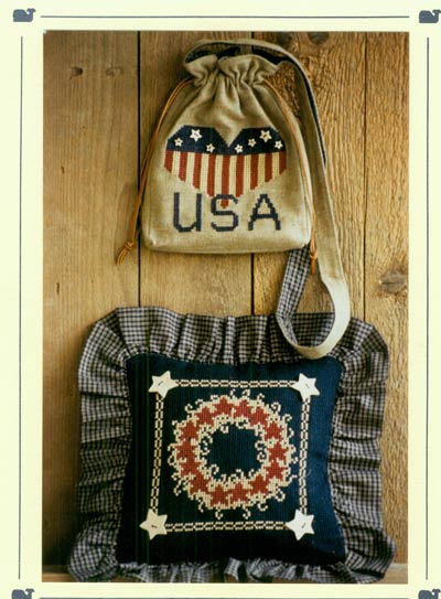 Made In The U.S.A. Cross Stitch Leaflet