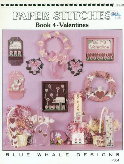 Paper Stitches Book 4 - Valentines Cross Stitch Leaflet