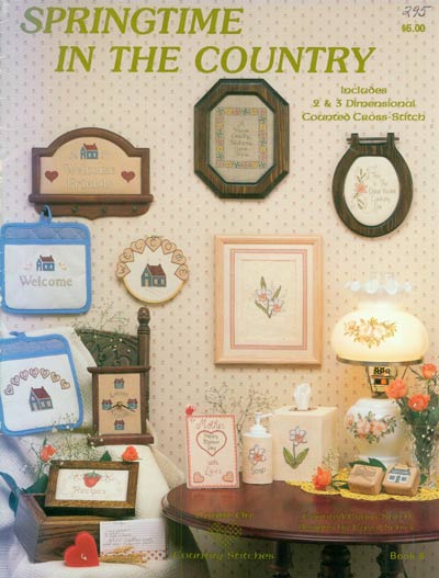 Springtime In The Country  Cross Stitch Leaflet