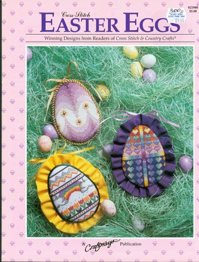 Easter Eggs Cross Stitch Leaflet