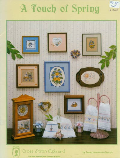 A Touch of Spring Cross Stitch Leaflet