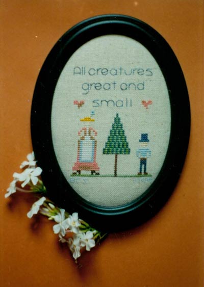 All Creatures Cross Stitch Leaflet
