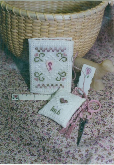 From the Heart Pocket Smalls - Sewing Pocket Smalls Benefitting Breast Canc Cross Stitch Kit