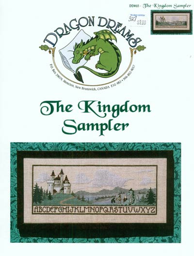The Kingdom Sampler Cross Stitch Leaflet