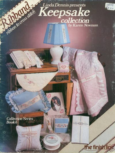Keepsake Collection - Ribband Ribbon to Cross Stitch, Book 6 Cross Stitch Leaflet