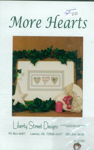 More Hearts Cross Stitch Leaflet