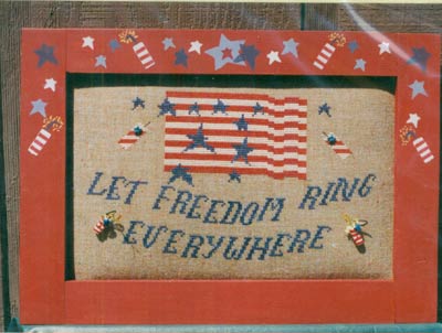 Freedom Everywhere Cross Stitch Leaflet