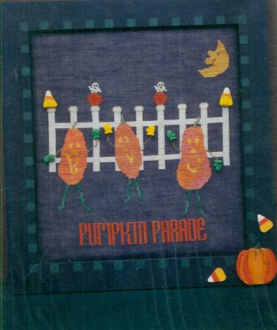 Pumpkin Parade Cross Stitch Leaflet