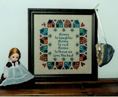 Our Home Cross Stitch Leaflet