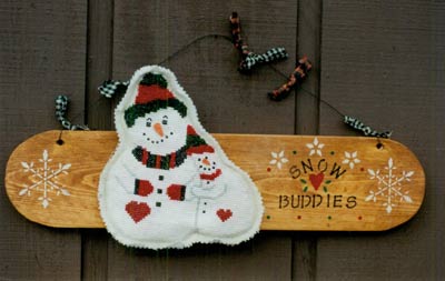 Snow Buddies Cross Stitch Leaflet